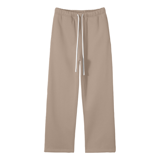 The Habituals Straight Leg Joggers - Gray Apricot