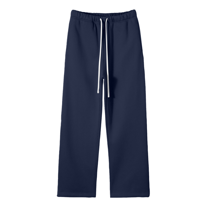 The Habituals Straight Leg Joggers - Navy Blue