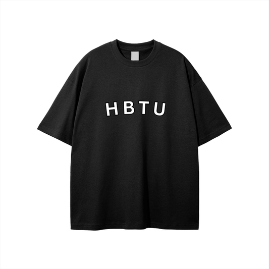 HBTU Collection Oversized T-Shirt - Black