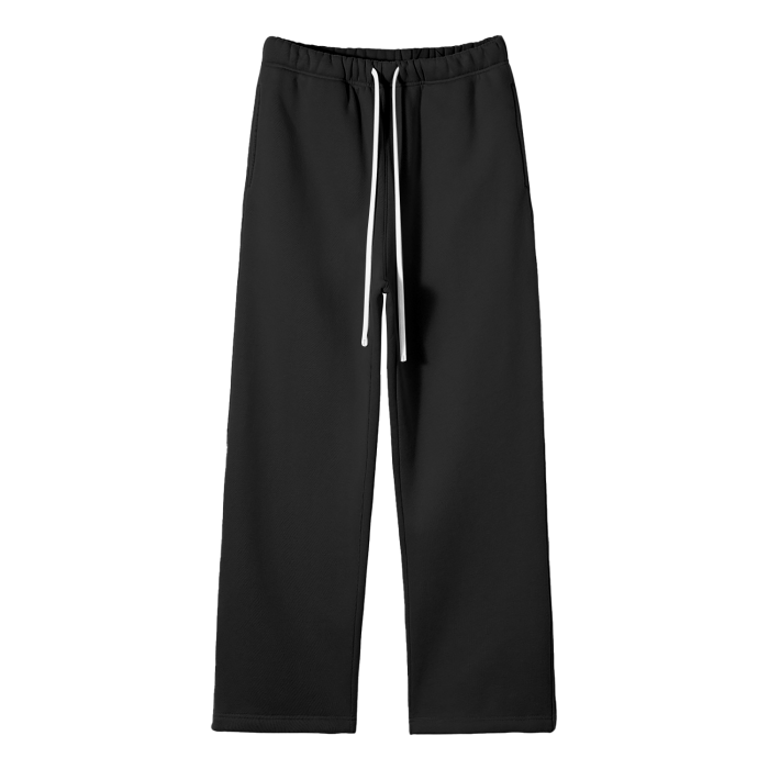 The Habituals Straight Leg Joggers - Black