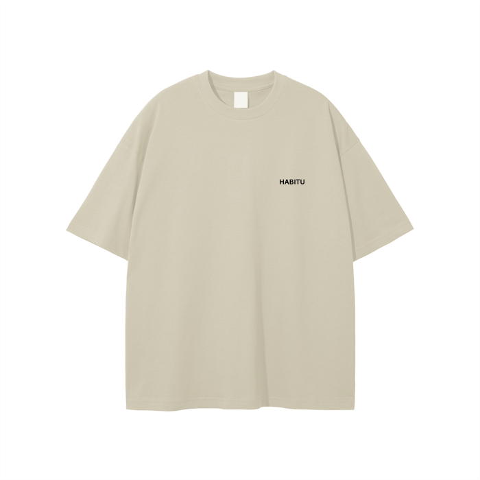 The Habituals Oversized T-Shirt - Apricot