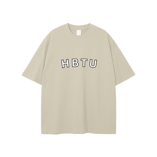 HBTU Collection Oversized T-Shirt - Apricot